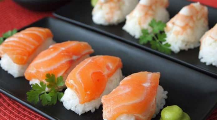 Sushi gnatostomosis